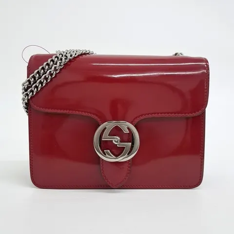 [구구스]중고명품  인터로킹 체인 크로스백 (387609) (NO 10341449)