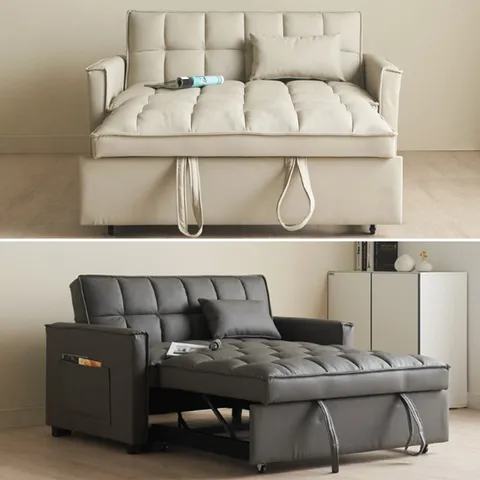 토르 접이식 2인용 소파베드 높은 쇼파침대 (좌방석 1760mm 확장 등받이 각도조절)