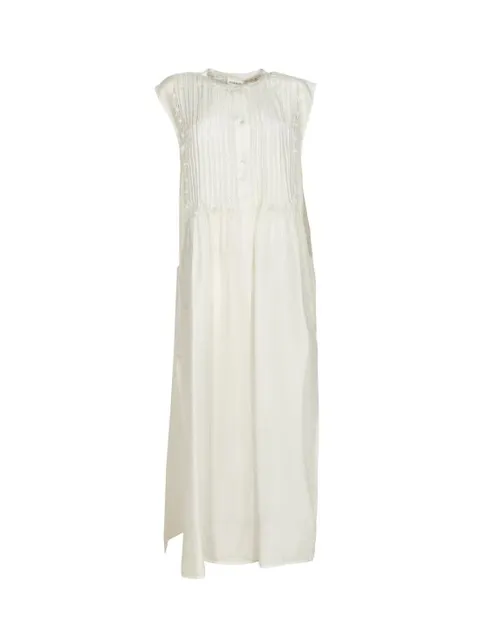 [해외직구] 26SS  미디 원피스 D722566 001 White