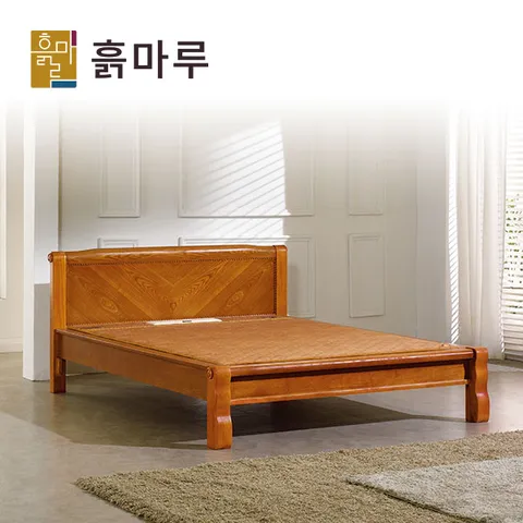 [흙마루]돌침대 황토흙침대 퀸 황토볼자수확장 Q1001W