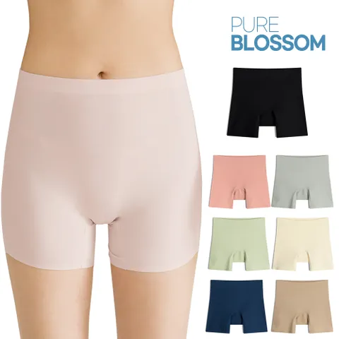 심리스 밀착 누디 드로즈 여성 사각 팬티