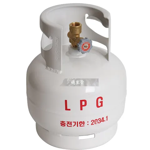 툴랜드 휴대용 LPG 가스통 3Kg / LPG통 LPG가스통 가스통 LPG통 3Kg통
