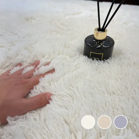 리플 소프트 장모 샤기 러그 카페트 200x250cm