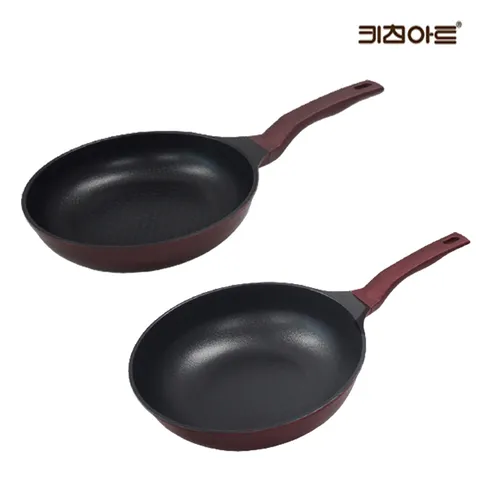 금상첨화 티타늄코팅 인덕션 후라이팬세트 2종C 후30+웍30