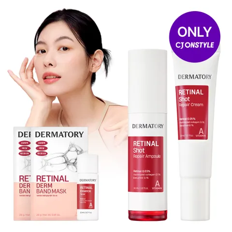 [CJ단독]레티날샷 탄력 리페어 앰플 30ml+크림 30ml [사은]레티날토너미니+레티날덤마스크2매