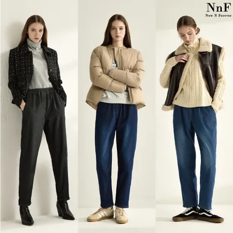 여성 장기모 데님 팬츠 3종 (N14-3)