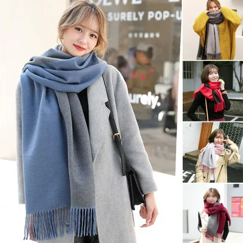 알티피아 여성스러운 따뜻한 패션 롱 숄 머플러 스카프 숄 스카프 겨울스카프 숄프카프