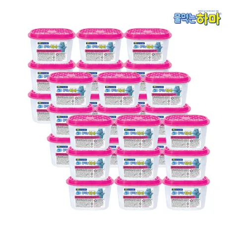 물먹는 하마 옷장용 제습제 27P x1개