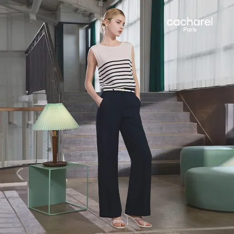 까사렐 25SS 링클프리 와이드팬츠 3종