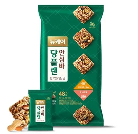 웰라이프 뉴케어 당플랜 한입영양 안심바 10gx48입X1봉