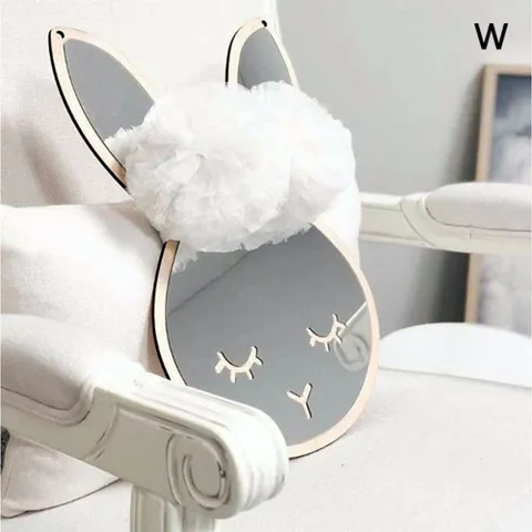 토끼 안전거울 토끼거울 책상거울 안전거울 귀여운거울