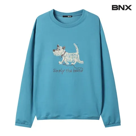 정상가 59000원ㅣ프린팅 라운드넥 맨투맨 (BX1TS003L0)