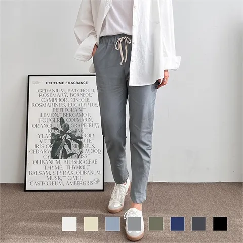 셀론 스티치 9부 밴딩 마바지 SD-6649A (9704337)