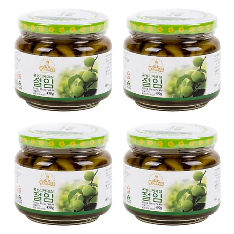 청매실농원 매실절임 430g x 4개세트
