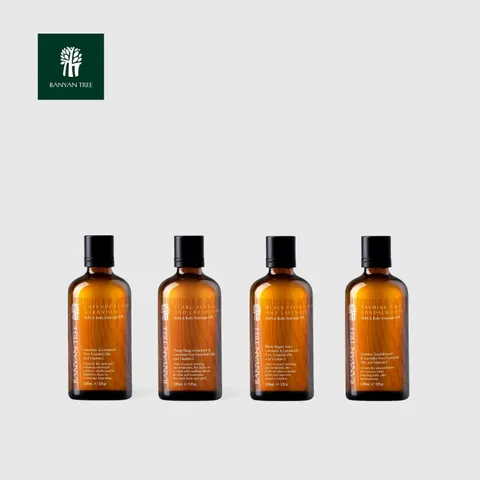 [롯데백화점][반얀트리]바스앤바디 마사지오일 100ml(4종택1)