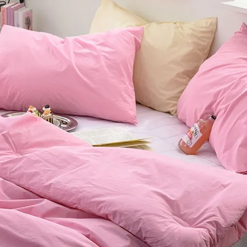 마이 베딩 핑크 60수 퀸 Q 차렵이불 베개커버 세트 호텔침구세트 사계절침구세트 침대이불세트