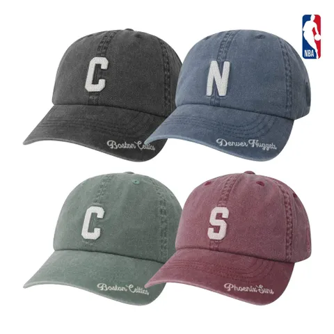 NBA 원포인트 피그먼트워싱 소프트볼캡 사계절모자 N265AP271P