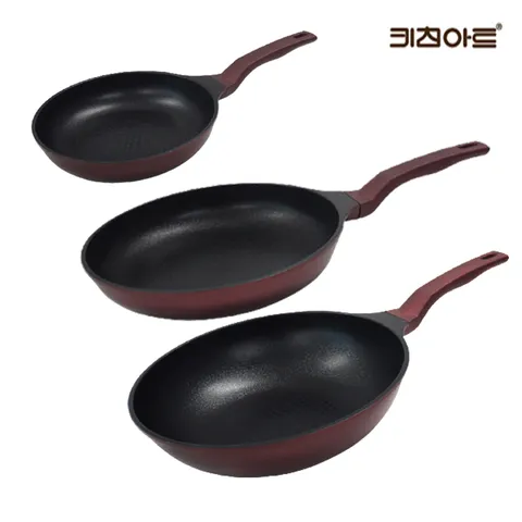 금상첨화 티타늄코팅 인덕션 후라이팬세트 3종B 후24+30+웍30