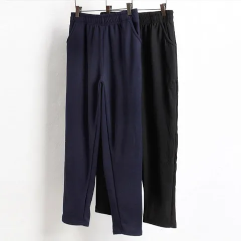 밍크 퍼 밴딩 기모 팬츠 3100488S 빅사이즈 여성