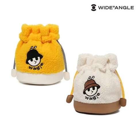 여성 WG 플리스 캐릭터 파우치_WWU22P02 (정상가:69,000)