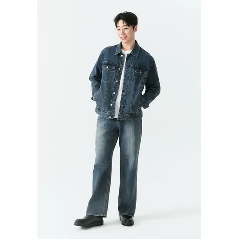 [하프클럽] 유니) 인디고 밴드 뉴 와이드 루즈핏 TG(L) DB AP3DTG635&AP3DTG685-DB