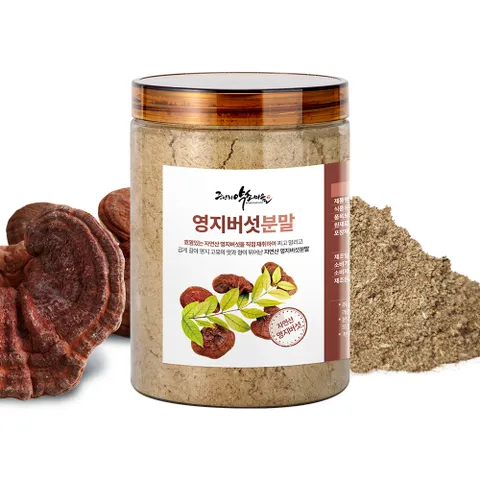 국산 직접 채취한 자연산 영지버섯 분말 가루 70g