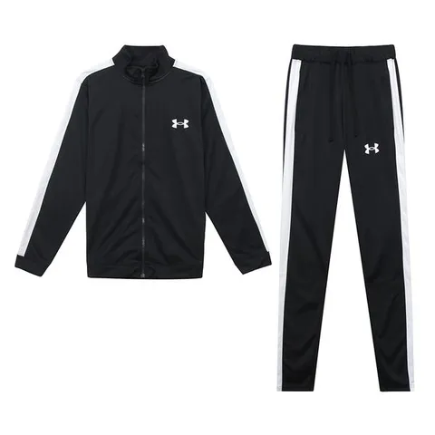 [하프클럽]  HeatGear 아머 슬리브스 니트 트랙수트 트레이닝 남성 트레이닝복세트 츄리닝 러닝복 블랙