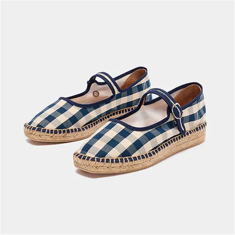 [정상가 228000원] 피오니아 (Peonia) 네이비 체크