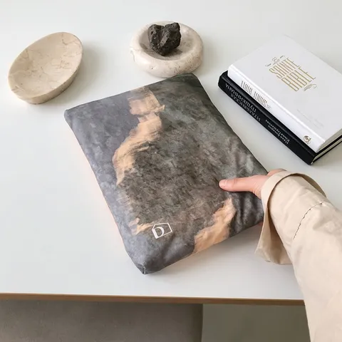 [무케] 데이리움_태블릿파우치 11인치 (웨이버그린) 여친선물 대학생선물 북파우치