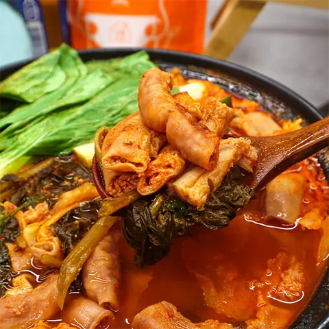 시래기 소곱창전골 1kg 4팩