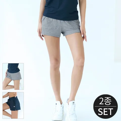 아가타 스포츠 에어 스킨 스타일 7데이즈 3부쇼츠 2종세트