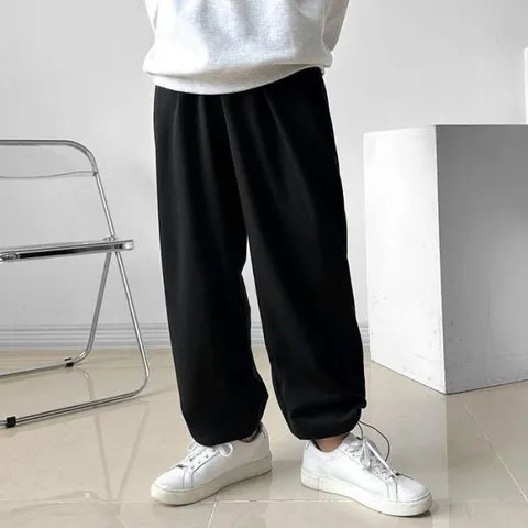 [라일리] Rly 남자 레플 캐주얼 에어 스트링 와이드 팬츠 (30240044)