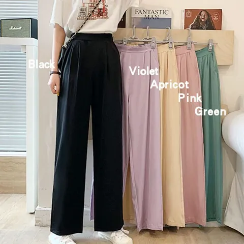 [브리치] HOTBBA / 와이드핏 슬랙스 바지 URD 066