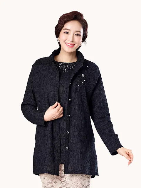 로라 코사지 자켓 K181JK02