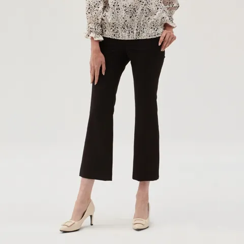 [롯데백화점][손정완]봄 여름 데일리룩  트위드 배색 슬랙스 ZDL33010-CC