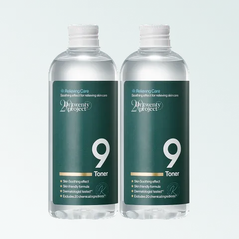 [1+1] 붉은기 열감 진정 나인 쑥 토너 300ml