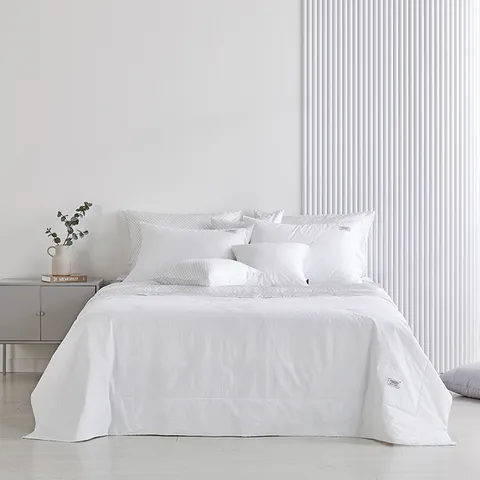 인견 레이 화이트[2온스] 슈퍼싱글/퀸/킹세트[퀼트이불+패드+베개커버]