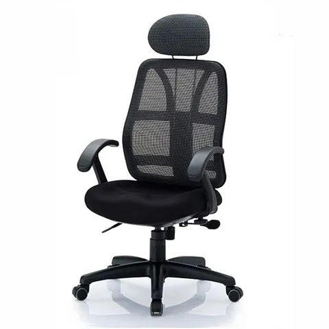 에어메쉬대(회전)-블랙 사무용의자 관리자용의자 컴퓨터의자 회전의자 사원의자