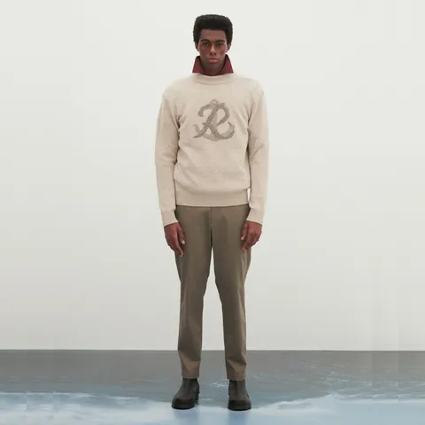 [롯데백화점]닻 모티브 모크넥 니트 MUOBH4W942134