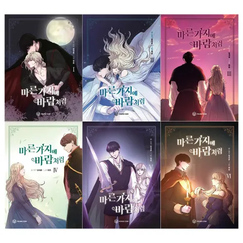[영컴/접착메모지]마른 가지에 바람처럼 1~6권세트 전6권