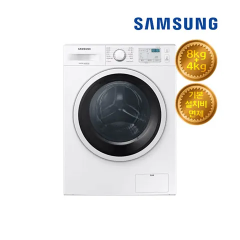 삼성 세탁기 렌탈 (세탁:8kg/건조:4kg) WD80R3320KW
