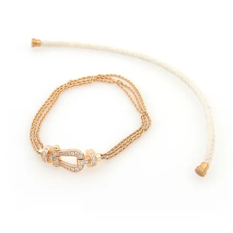 [구구스]중고명품 프레드 다이아 포스텐 팔찌 (미듐)&스트랩 (NO 10267722)