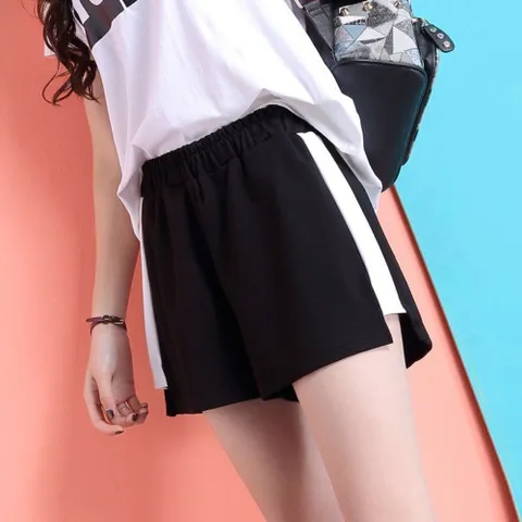 [브리치] HOTBBA / 배색 이지 숏 반바지 URD 003