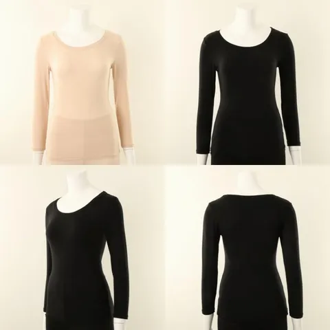 (행사) 2매입 나일론 극세사 콜라겐 여성상의내의  2SET_C SVLG5030C,2C_C