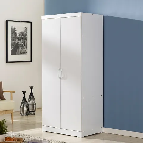 우아미가구 리리 긴문 옷장