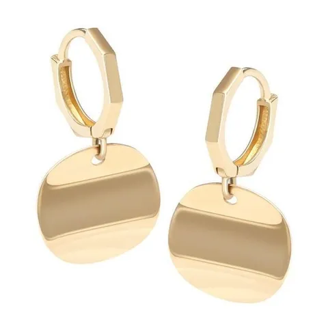 [오노마] ONM 14K GOLD 코인 드롭 원터치 금 귀걸이 (9592672)