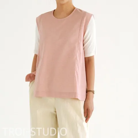 [옷자락] 여자 봄여름 스판 시원한 베스트 조끼