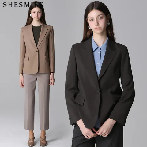 (SHESMISS)] 베이직 싱글 자켓 (택가격:318000원)