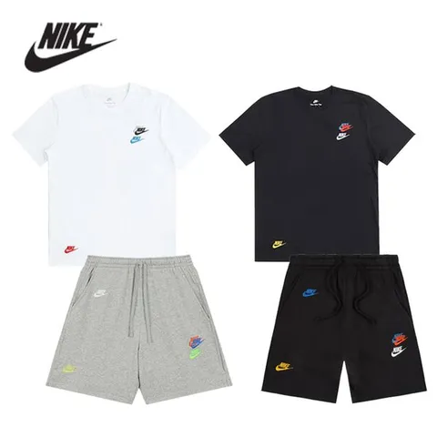 [하프클럽] (SET) 멀티 반팔티 + 멀티 쇼츠 팬츠 세트