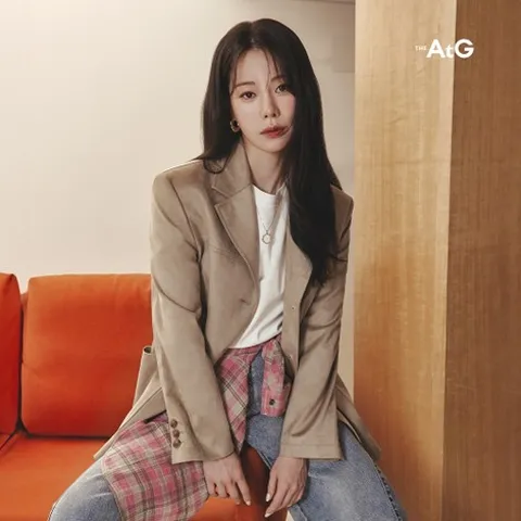 더엣지 25FW FAUX 스웨이드 자켓